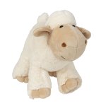 Plush sheep h=23cm l=21,5cm
