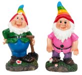 Dwarves with rainbow color hat