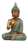 Buddha "Mint Green" h=14cm b=9,5cm