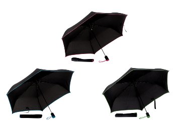Pocket Umbrella h=58cm d=100cm black