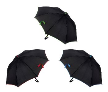 Umbrella h=82,5cm d=100cm black with