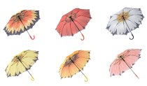 Regenschirm h=82cm d=100cm Blumen-Motive