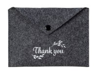 Felt envelope "Thank you" h=12,5cm