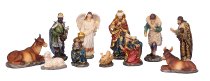 Nativity scene , set price for 11 pieces