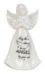 Angel praying with words "May there