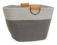Storage basket black/grey h=31cm d=35cm