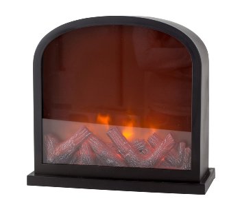 Standing Fireplace LED operated h=28cm