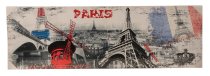 Bilddrucke 'Paris-Design' 140cmx45cmx3cm
