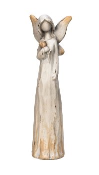 Modern Angel figur without face with