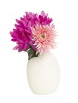 Porzellan Vase weiß h=15,5cm b=12cm