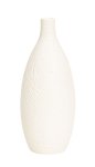 Porcelain vase white h=23cm d=9cm