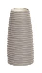Porcelain vase grey h=20cm d=10cm