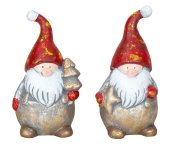 Christmas gnomes with red jelly bag cap