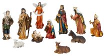 Nativity figures, set of 11pcs, XL size,