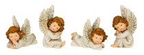 Angel sitting & lying h=5,5-7,5 cm w=7,5