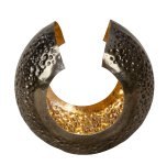 Metall-Skulptur braun/bronze h=17cm
