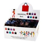Shopping bag foldable 45x39cm in display