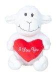 Sheep with heart h=24cm
