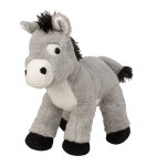 Plush donkey h=32cm