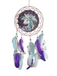 Dreamcatcher with unicorn design d=25cm
