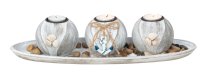 T-light holder set keeper and shell with