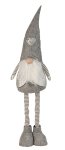 XXL Felt Gnome grey with telescopic legs