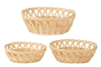 Willow-Basket oval h=9,5-13cm b=29-39cm