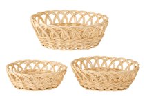 Willow-Basket oval h=9,5-13cm b=29-39cm