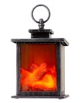 Table Fireplace LED operated h=18cm