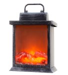 Table Fireplace LED operated h=22cm