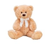 Bear sitting with bow h=56cm