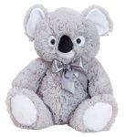 Koala bear grey sitting h=38cm