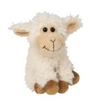 Plush-sheep sitting h=16cm