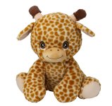 Giraffe with nice eyes sitting h=44cm