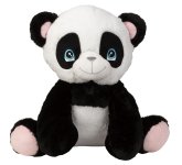 Pandabär mit hübschen Augen sitzend