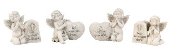memory stones with angel in display