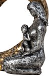 Herz-Skulptur mit Mutter & Kind h=17,5cm