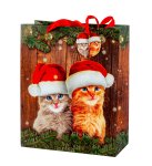 Weihnachtstüte "Katzen mit