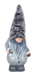 Gnome standing with fabric hat and long