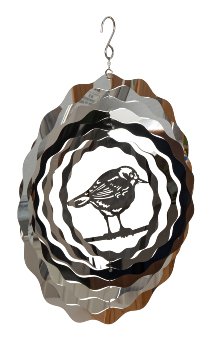 Stainless steel spinner "bird" for