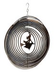 Stainless steel spinner "witch" for