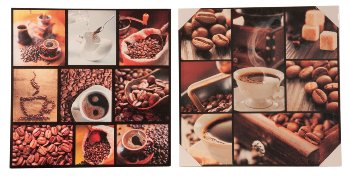 Bilddrucke 'Kaffee-Design'