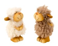 Schaf mit Wuschelfell stehend h=10-11cm