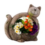 Planting decoration cat h=33cm w=31cm