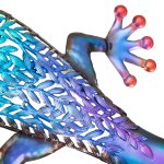Metall Gecko zum Hängen oder Legen