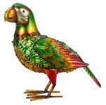 Metal parrot h=31cm w=33cm