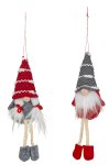 Fabric sleepy head gnome with softlegs