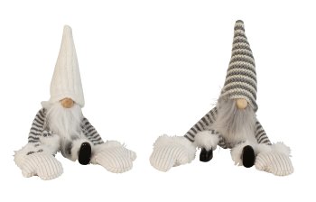 Fabric gnomes with long beard & softlegs