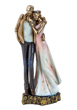 Couple "exclusive style" standing h=27cm