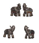 Elefant mit Glitzersteinen h=6,5-7cm